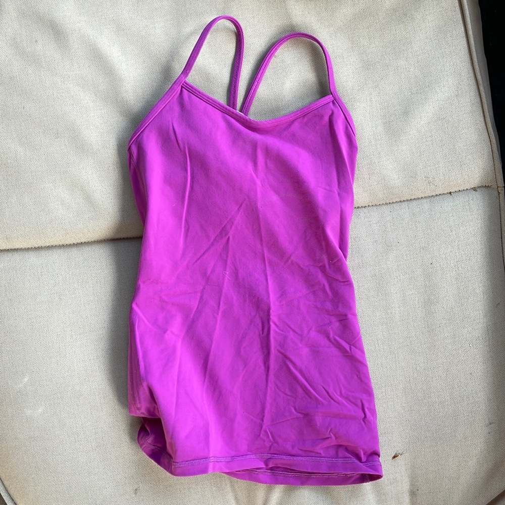 Lululemon size 4 Y back tank